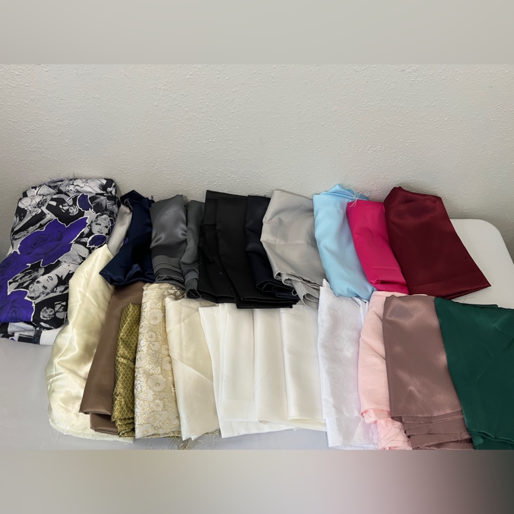 Assorted Fabric Bundle in Various Colors